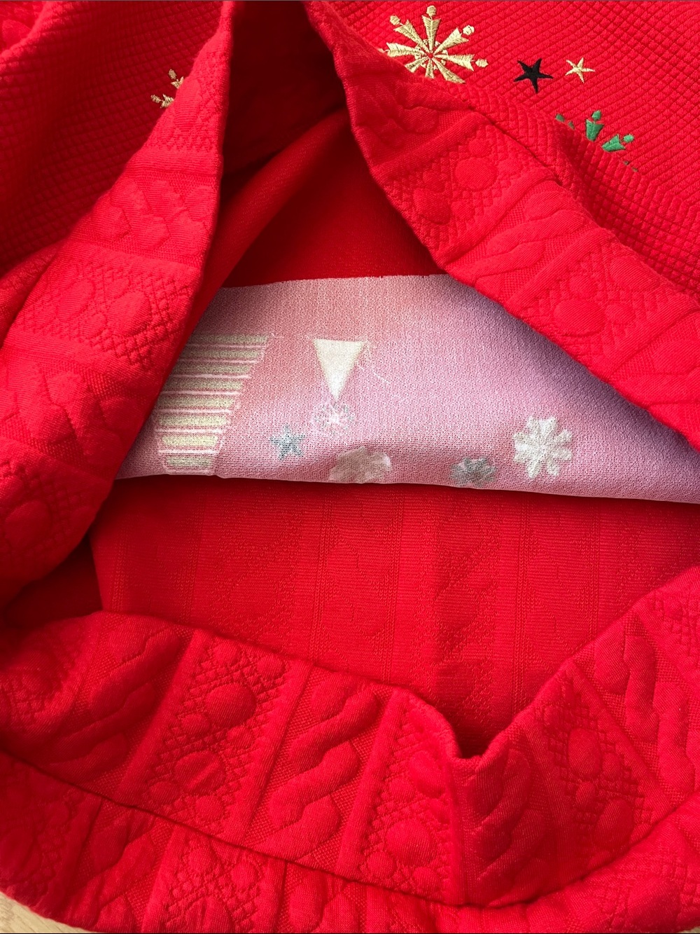 Disney Red Holiday Mickey & Minnie Sweater - Picture 7 of 12